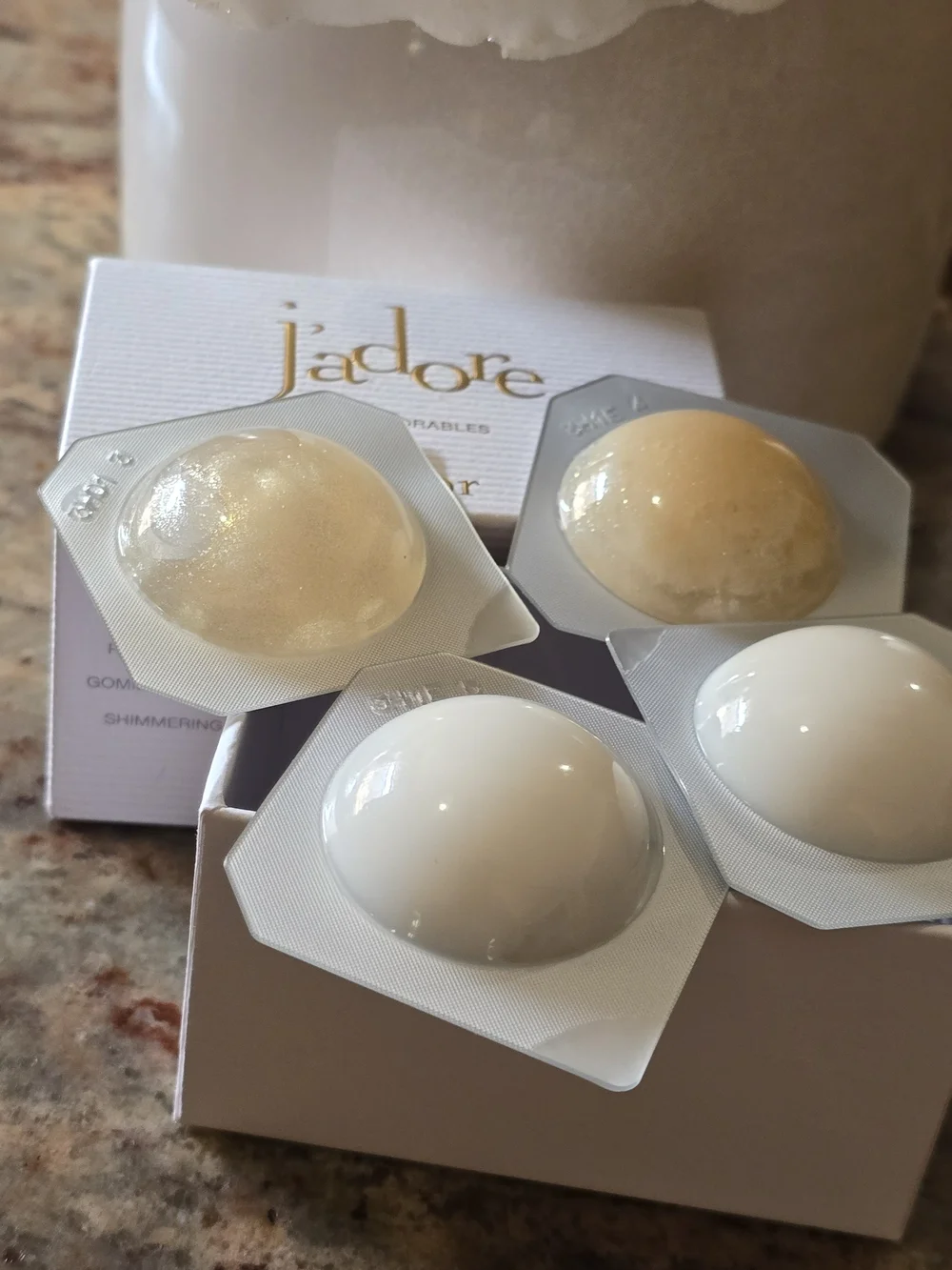 Dior J'adore Les Adorables Multi-Shade Bath Pearls - 4 Piece Set NIB. ✨FREE GIFT
